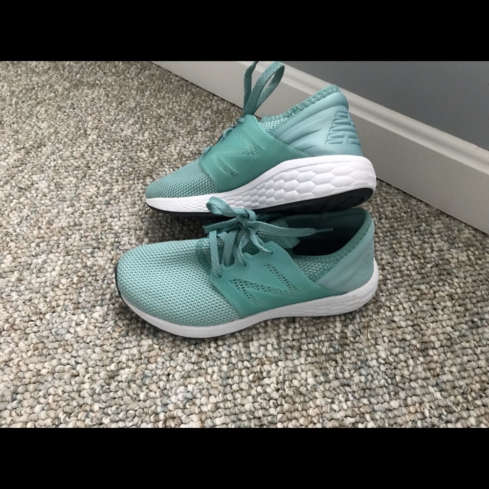 New Balance sneakers.